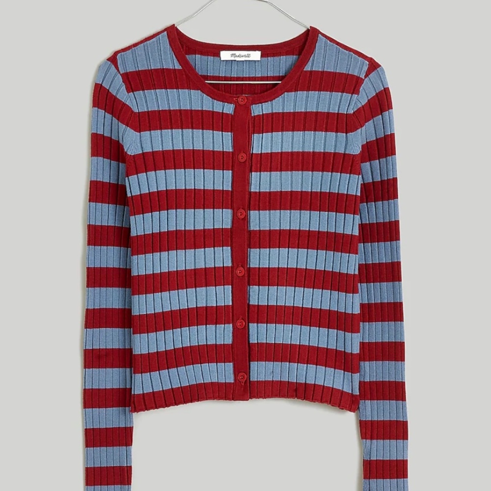Madewell Signature Knit Cardigan Sweater